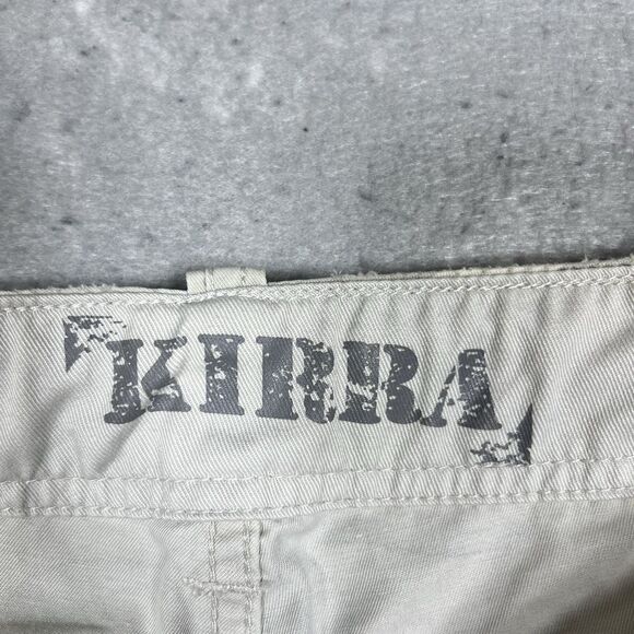 Vintage KIRRA Pants Men’s 34x32 Stone Camo Cargo Baggy Y2K Skater Grunge - Picture 12 of 14